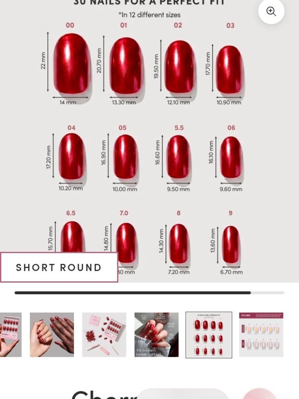 NEW GLAMnetic Press-On Nails - Set Of three - Picture 4 of 12